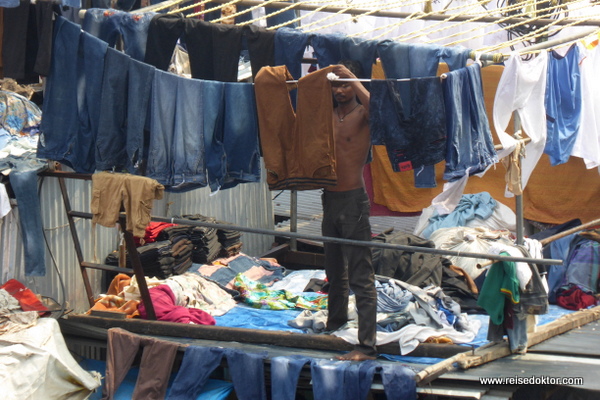 Wäscher im Dhobi Ghat