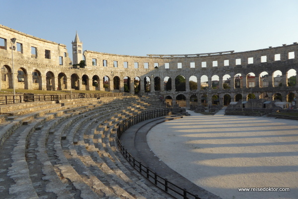 Amphietheater in Pula