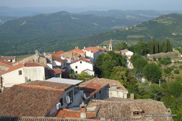 Ausblick von Motovun