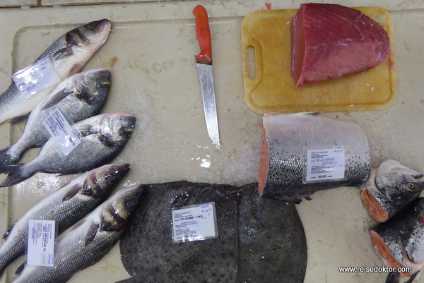 Fischmarkt von Rovinj