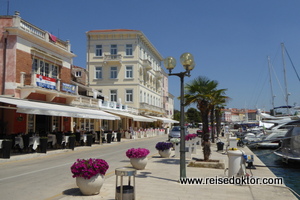 Porec Hafen