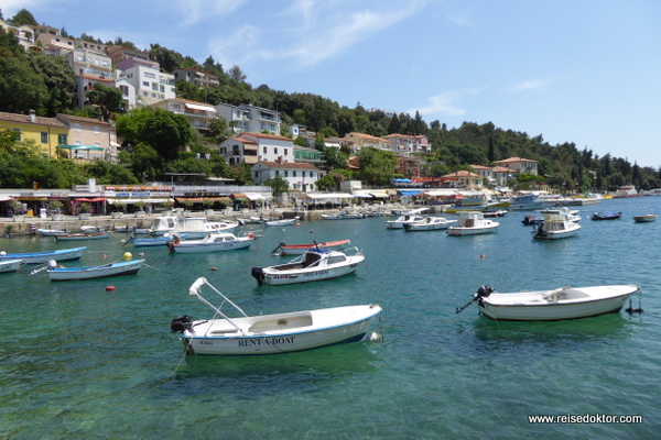 Rabac Hafen