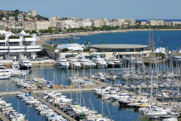 Hafen in Cannes