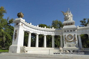 Alameda Park in Mexico