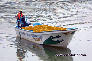 Boot im Sumidero Canyon