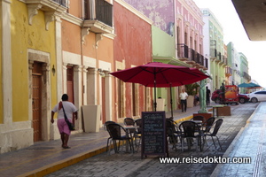 Calle 59 in Campeche