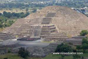 Mondpyramide Teotihuacán