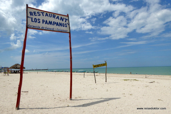 Sandstrand in Mexiko