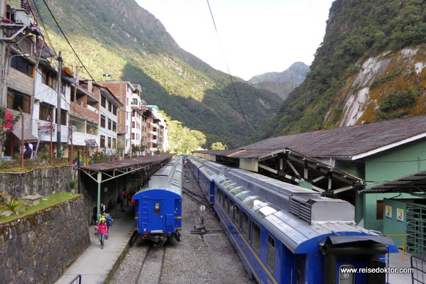 Bahnhof Machu Picchu Pueblo