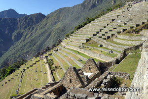 Terrassen Machu Picchu