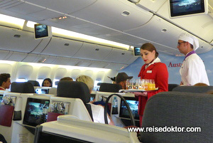 Austrian Airlines Business Class