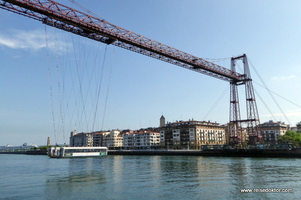 Biskaya Brücke in Bilbao