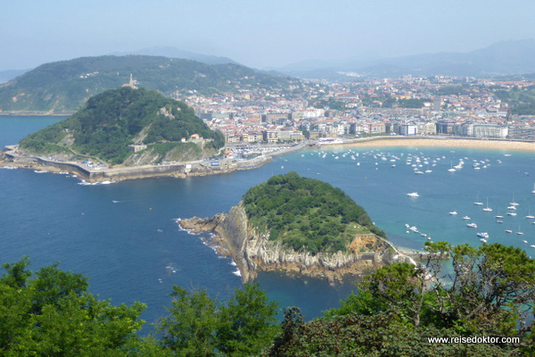 San Sebastián in Spanien