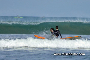 Surfer auf Bali