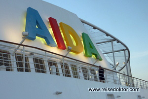 Geburt eines neues AIDA Schiffes - Stahlschnitt der AIDAgreen?