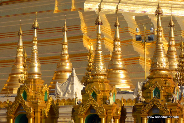 Gold Shwedagon Pagode