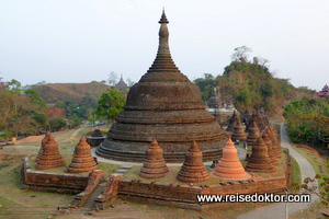 Mrauk U Sonnenuntergang