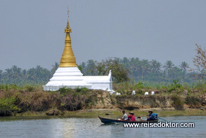 Sittwe Mrauk U Bootsfahrt