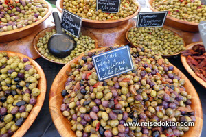 Markt Oliven Ajaccio