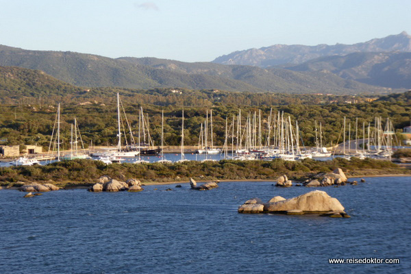 Olbia Hafenausfahrt