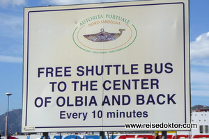 Olbia Shuttle Bus