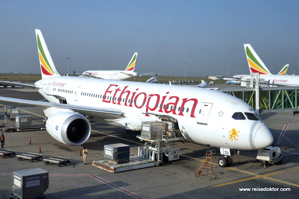 Ethiopian Airlines Boing 787