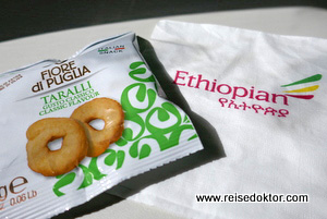 Ethiopian Airlines Snack
