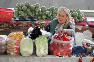Marktstand Samarkand