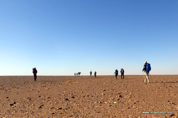 Wüstenwanderung Marokko