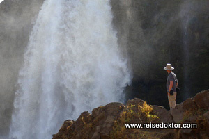 Blauer Nil Wasserfall