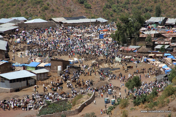 Marktplatz von Lalibela