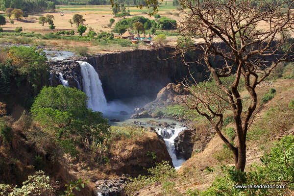 Wasserfall Blauer Nil 