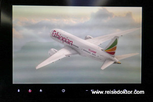 Ethiopian Airlines Bordunterhaltung