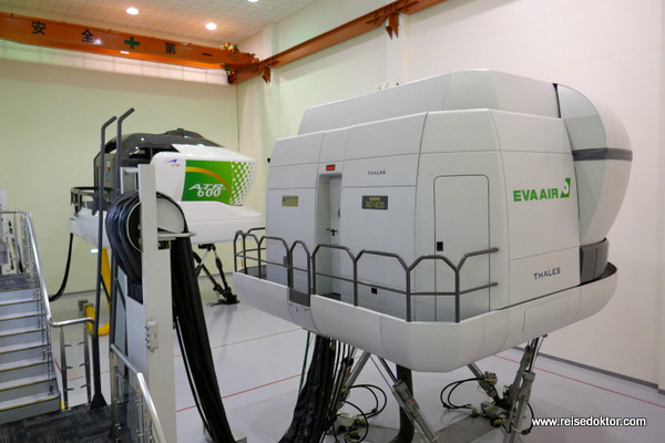 Eva Air Flugsimulator