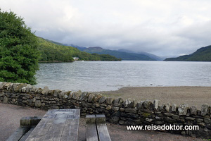 Loch Lomond in Schottland