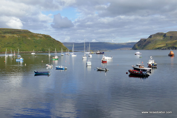 Portree Hafen