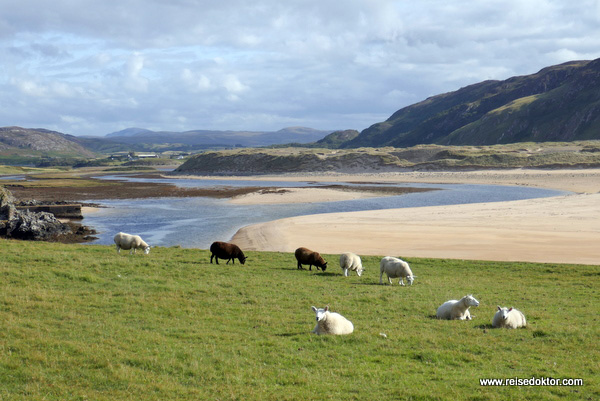 Route 500 in Schottland