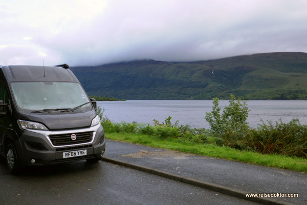 Wohnmobil in Schottland