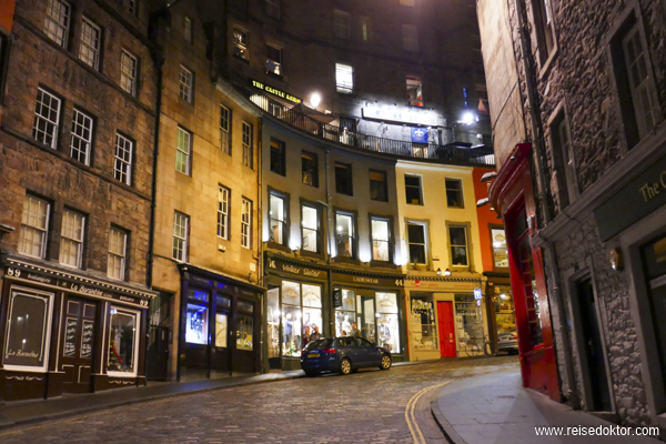 Edinburgh bei Nacht