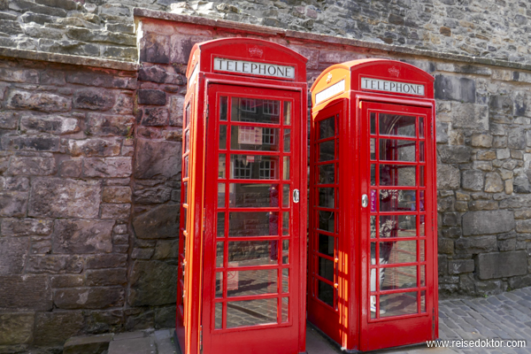 Telefonzelle in Edinburgh