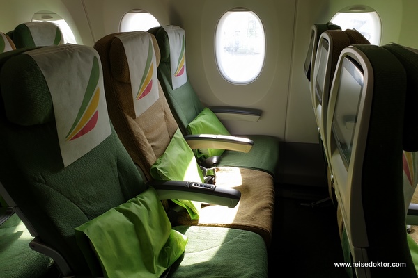 Economy Class Ethiopian Airlines